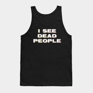 Famous MOVIE Quote 02 / Guess The Film Title / Only for true Cinephiles Tank Top